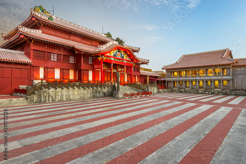 Tableau sur toile Historic Shuri Castle of Okinawa, Japan
