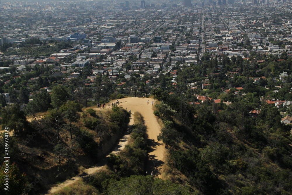 Aussichtsplattform Hollywood hills