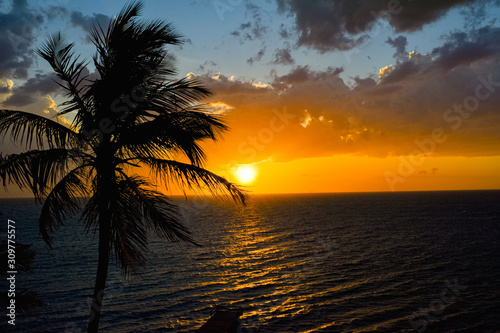 Sonnenuntergang an dem Golf von Mexiko © David