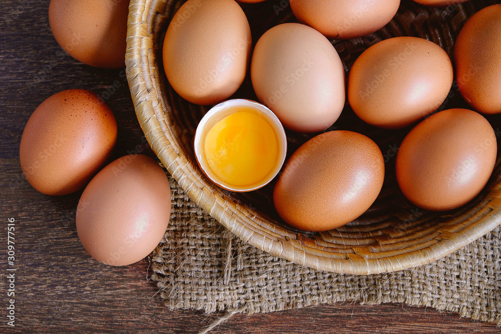 Healthy fresh eggs Healthy fresh eggs