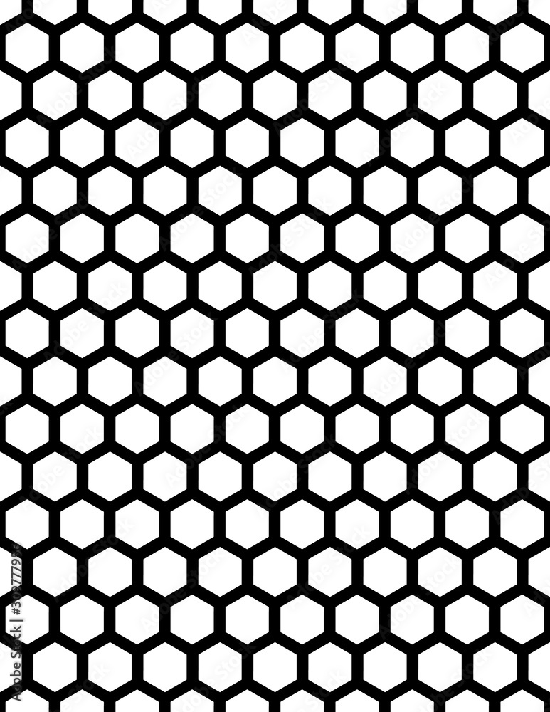 strict abstract background with hexagons. vector. black and white strict abstract background with hexagons. vector. black and white