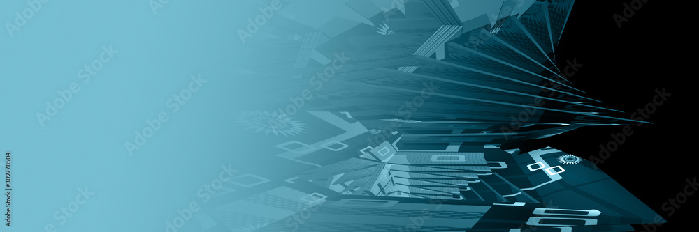 Fototapeta premium Abstract illustration