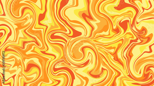 Orange marble abstract background