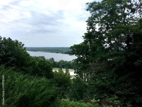 Dnipro river. Ukraine