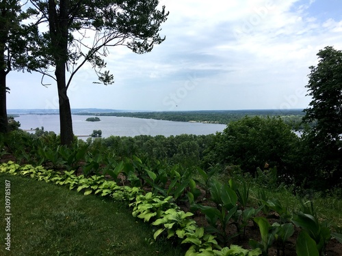 Dnipro river. Ukraine