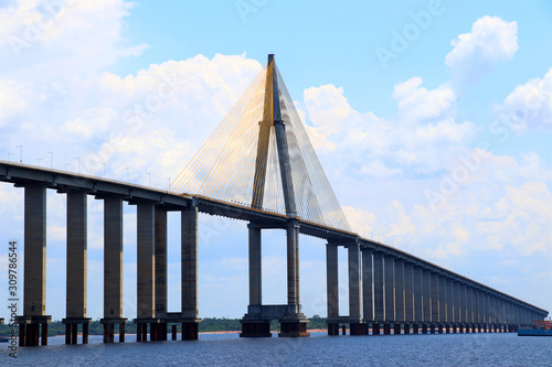 The Manaus Iranduba Bridge - Rio Negro, Manaus, Brazil
