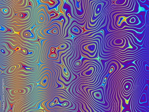 abstract color background, rainbow waves wallpaper, colorfull texture