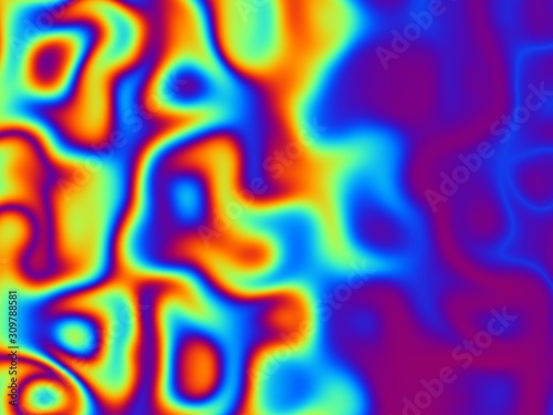 abstract color background, rainbow waves wallpaper, colorfull texture