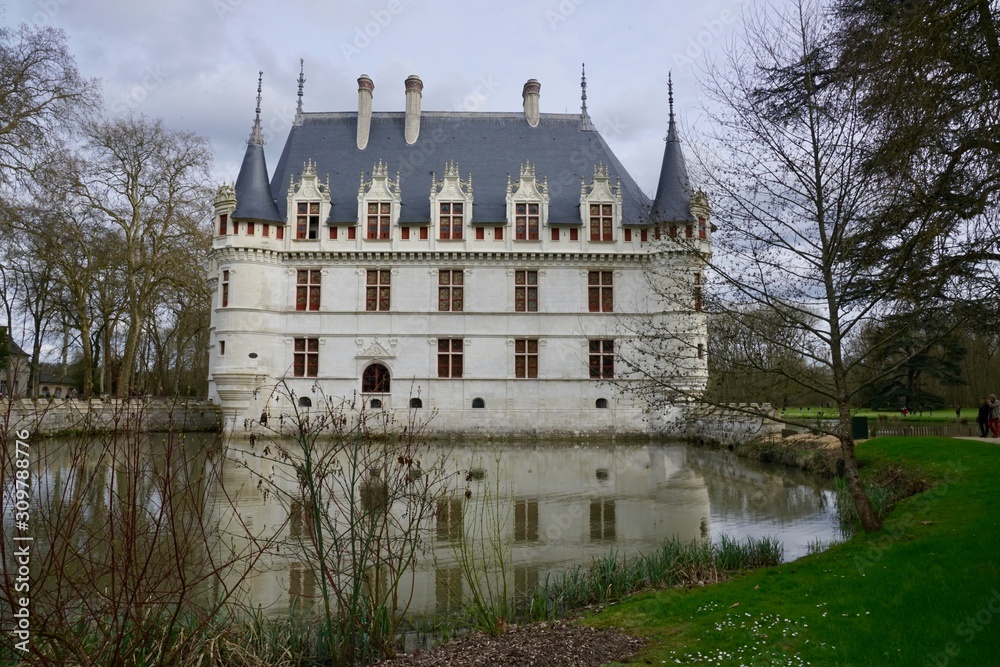 Fototapeta premium Chateaux de la Loire 2018