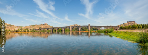 Medellin's Roman Bridge in Extremadura, Spain