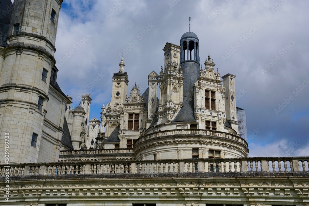 Fototapeta premium Chateaux de la Loire 2018