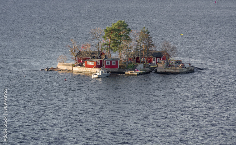 a small nameless island of a Vast Archipelago. Stockholm. Sweden. a small nameless island of a Vast Archipelago. Stockholm. Sweden.