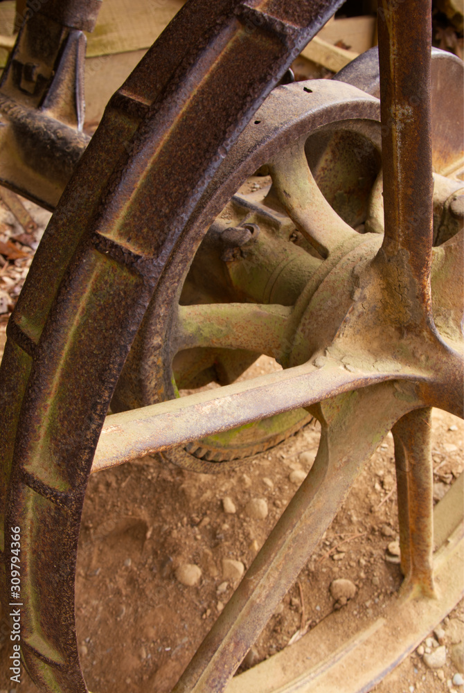 detail of a wheel