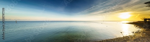 Bodensee Panorama am Abend