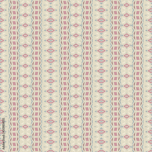 Creative color abstract geometric horizontal pattern, vector seamless, can be used for printing onto fabric, interior, design, textile