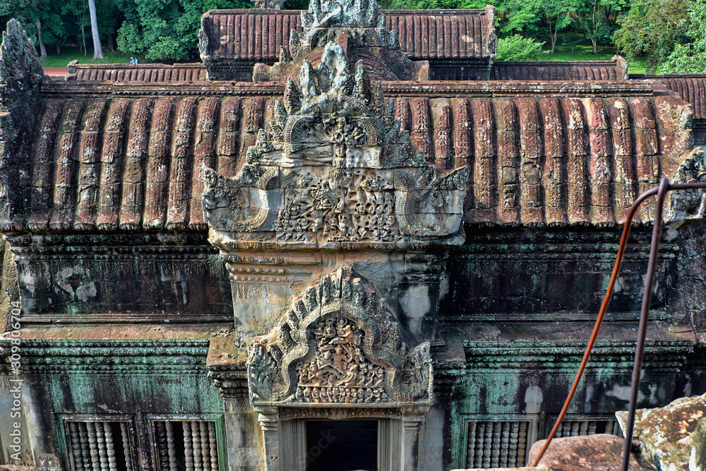 Fototapeta premium detail of the palace