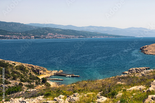 View of the bay of Krk