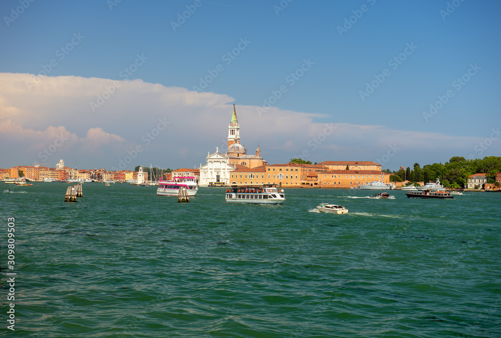 View of the Venice embankment. Italy. View of the Venice embankment. Italy.