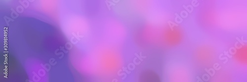 smooth horizontal background with orchid, slate blue and moderate violet colors and space for text