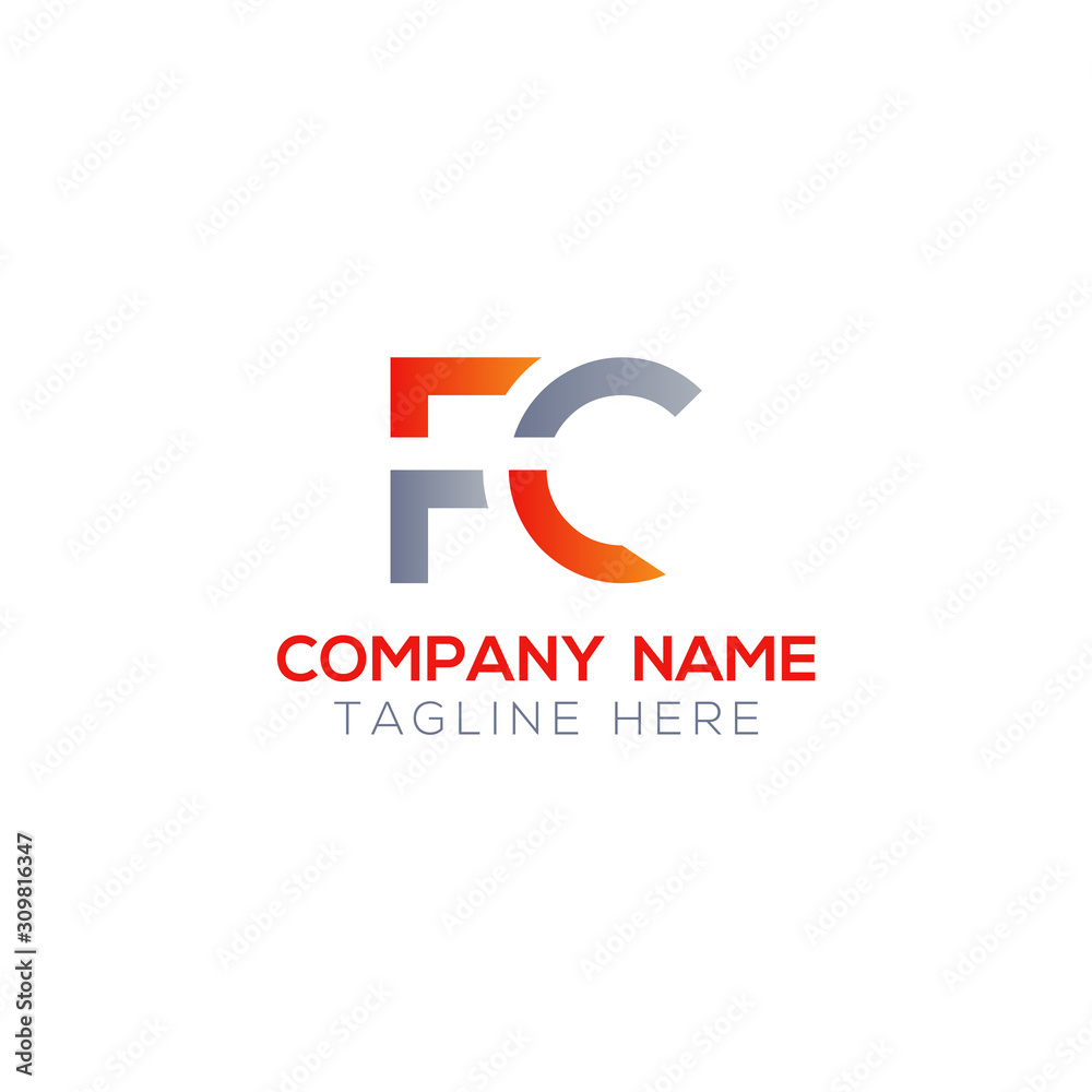 Initial FC Letter Linked Logo. Creative Letter FC Modern Business Logo Vector Template. FC Logo Design Initial FC Letter Linked Logo. Creative Letter FC Modern Business Logo Vector Template. FC Logo Design