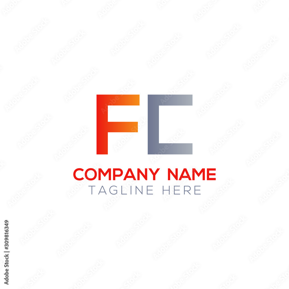 Initial FC Letter Linked Logo. Creative Letter FC Modern Business Logo Vector Template. FC Logo Design Initial FC Letter Linked Logo. Creative Letter FC Modern Business Logo Vector Template. FC Logo Design