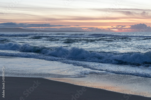 Ocean waves at Marina California state park © Anne
