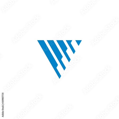 v logo vector design graphic
