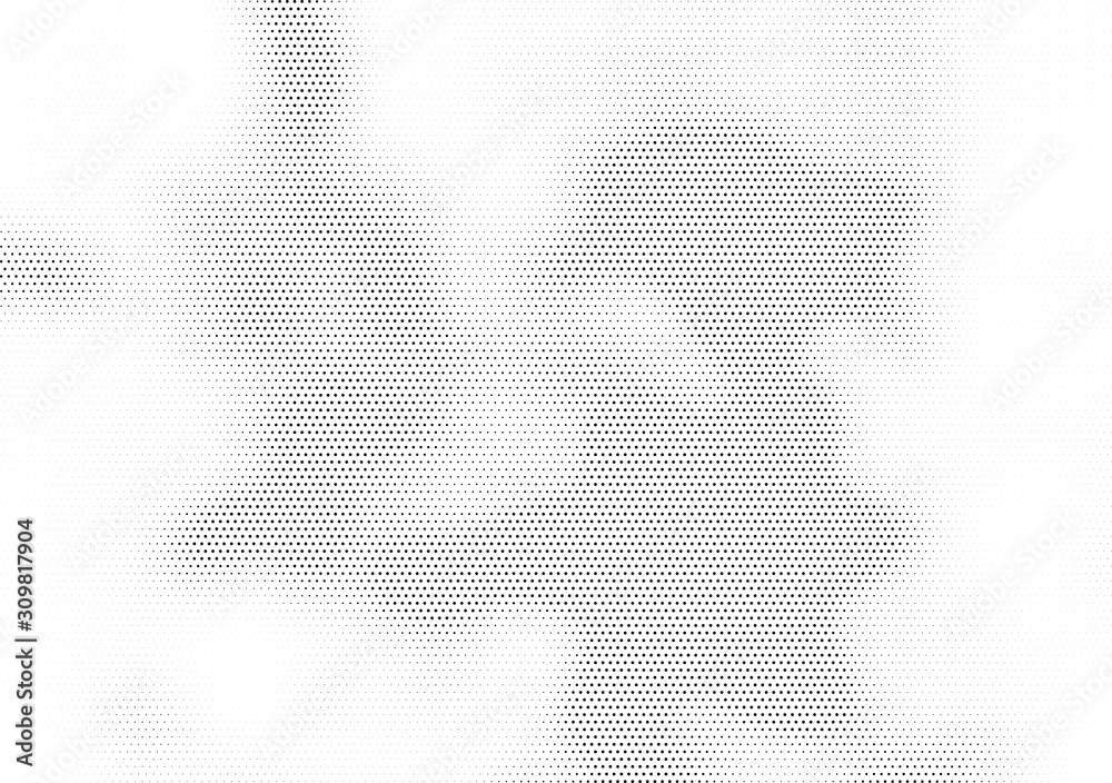 Fototapeta premium Abstract halftone dotted background. Futuristic grunge pattern, dot and circles. Vector modern optical pop art texture for posters, sites, business cards, cover, postcards, labels, stickers layout.