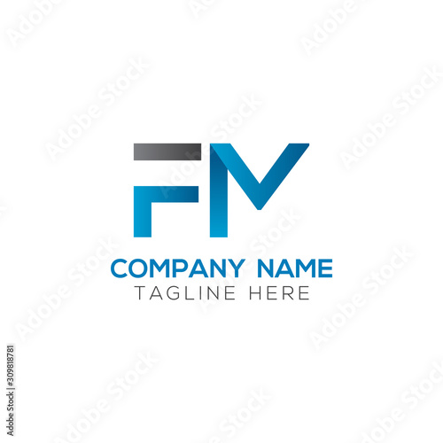 Free Download Initial FM Letter Linked Logo. Creative Letter FM Modern Business Logo Vector Template. FM Logo Design - GFXLoad