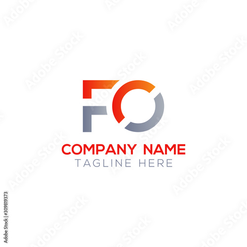 Free Download Initial FO Letter Linked Logo. Creative Letter FO Modern Business Logo Vector Template. FO Logo Design - GFXLoad