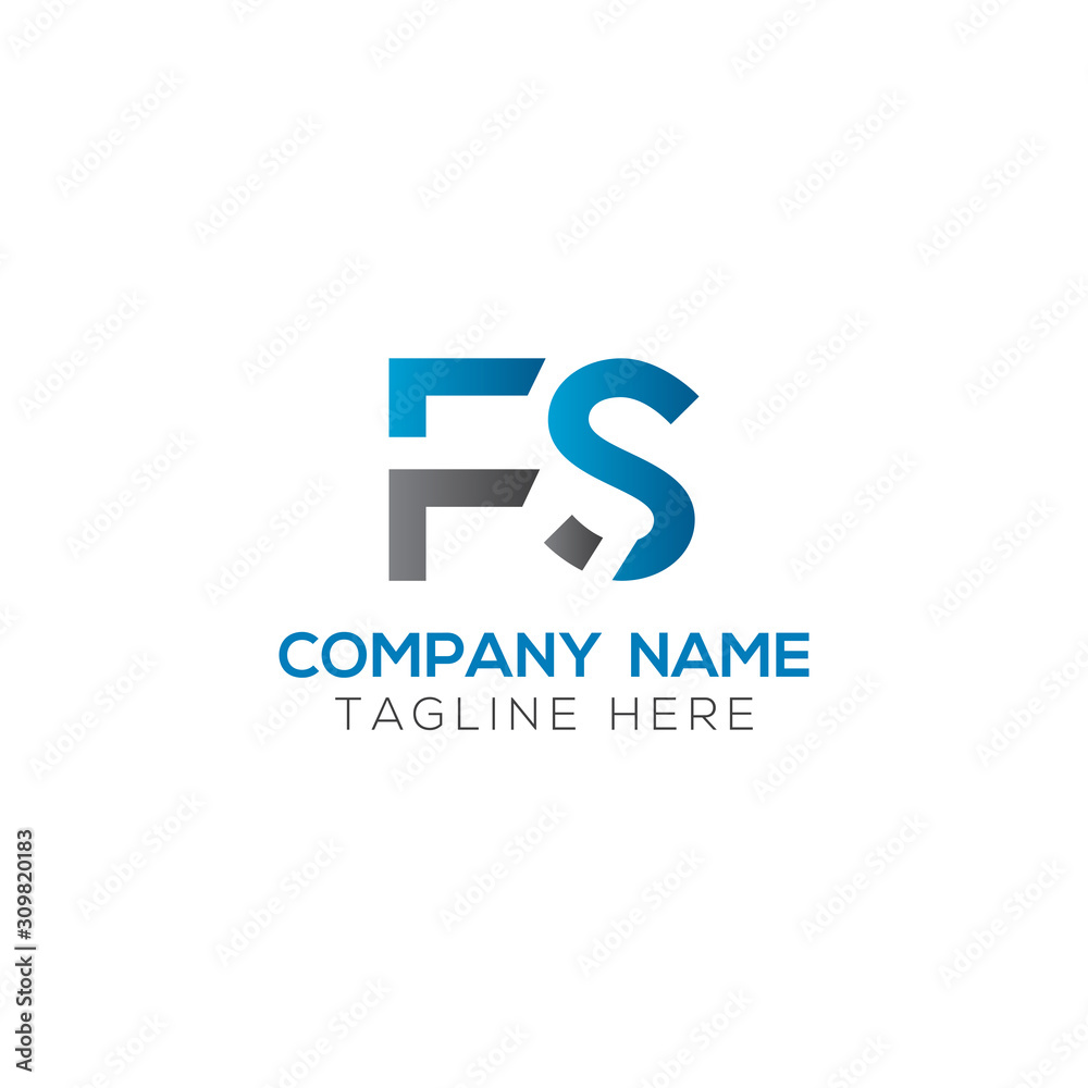 Initial FS Letter Linked Logo. Creative Letter FS Modern Business Logo Vector Template. FS Logo Design Initial FS Letter Linked Logo. Creative Letter FS Modern Business Logo Vector Template. FS Logo Design