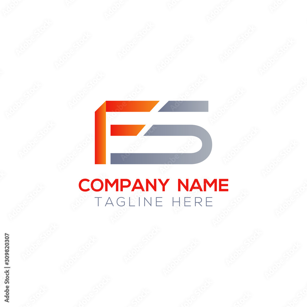 Initial FS Letter Linked Logo. Creative Letter FS Modern Business Logo Vector Template. FS Logo Design Initial FS Letter Linked Logo. Creative Letter FS Modern Business Logo Vector Template. FS Logo Design