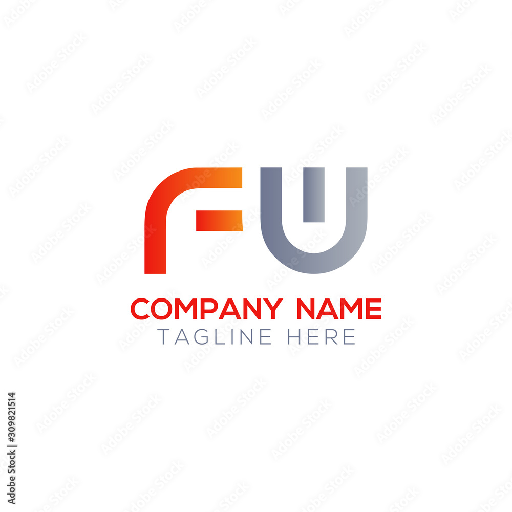 Initial FW Letter Linked Logo. Creative Letter FW Modern Business Logo Vector Template. FW Logo Design Initial FW Letter Linked Logo. Creative Letter FW Modern Business Logo Vector Template. FW Logo Design