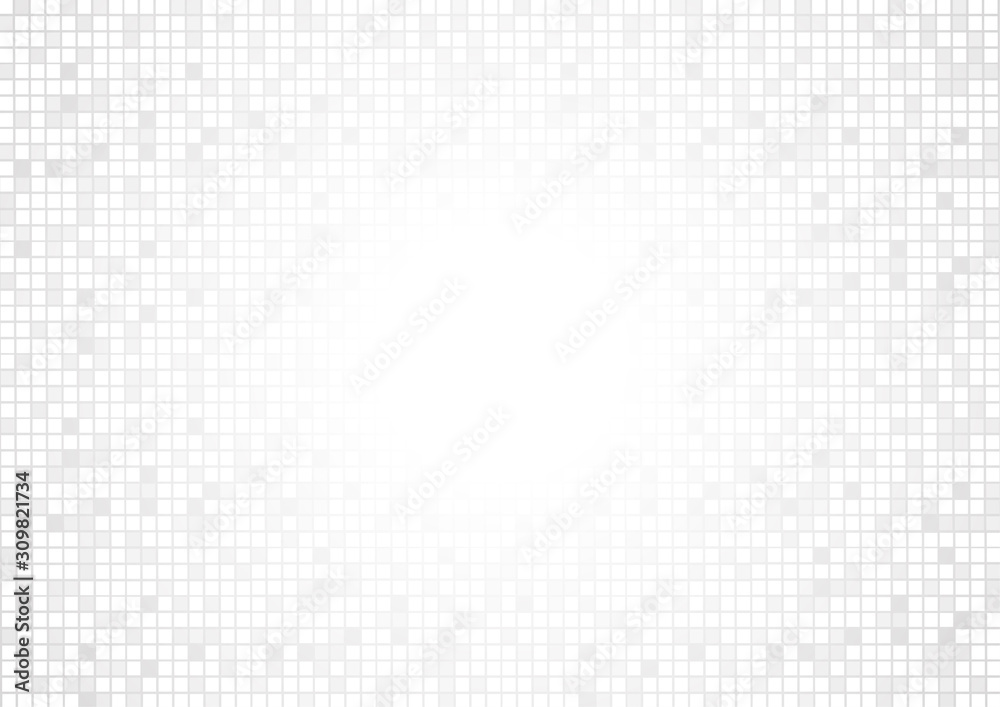Vector : Abstract squares on white and gray background Vector : Abstract squares on white and gray background
