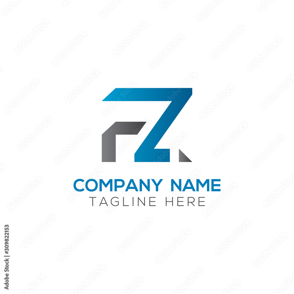 Initial FZ Letter Linked Logo. Creative Letter FZ Modern Business Logo Vector Template. FZ Logo Design Initial FZ Letter Linked Logo. Creative Letter FZ Modern Business Logo Vector Template. FZ Logo Design