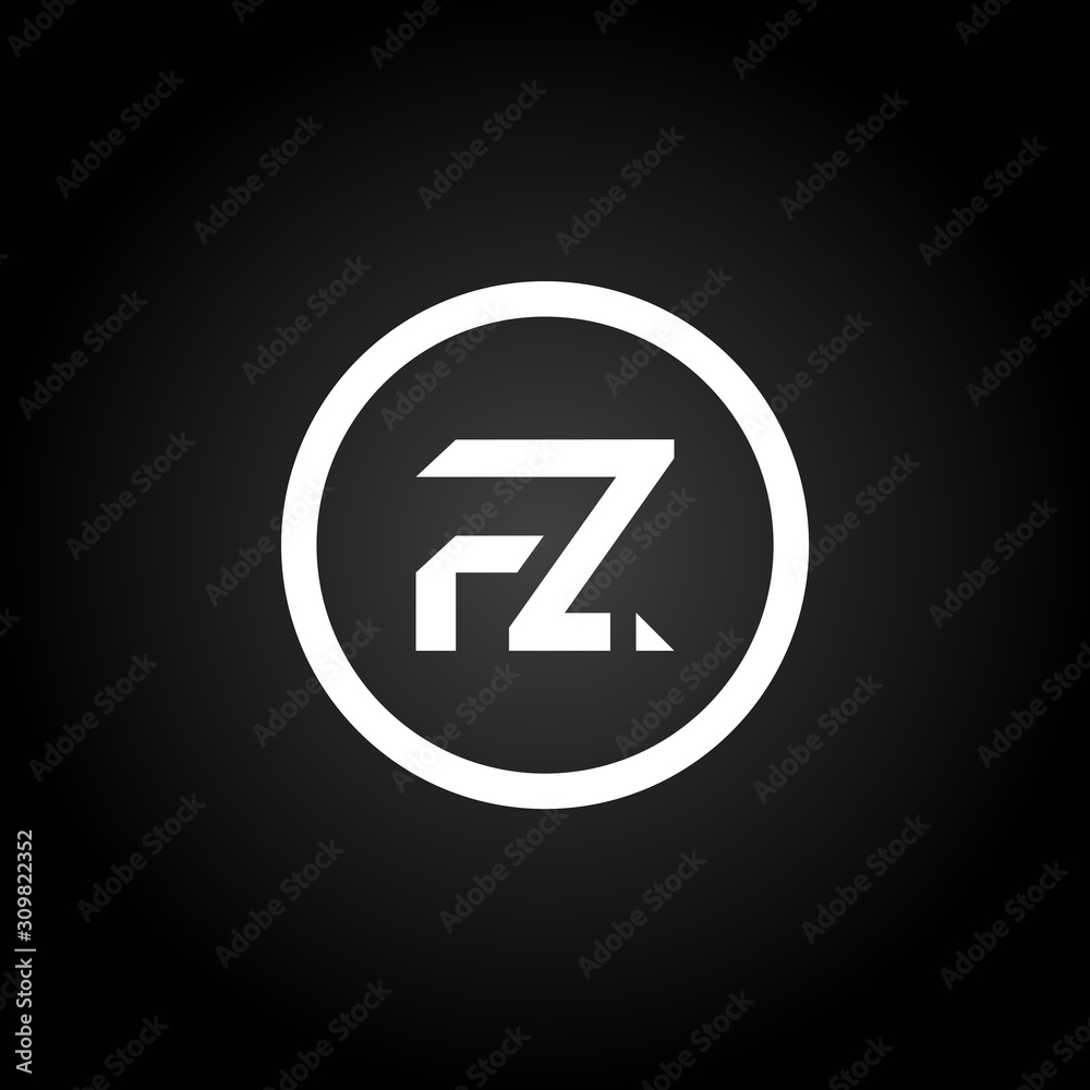 Initial FZ Letter Linked Logo. Creative Letter FZ Modern Business Logo Vector Template. FZ Logo Design Initial FZ Letter Linked Logo. Creative Letter FZ Modern Business Logo Vector Template. FZ Logo Design