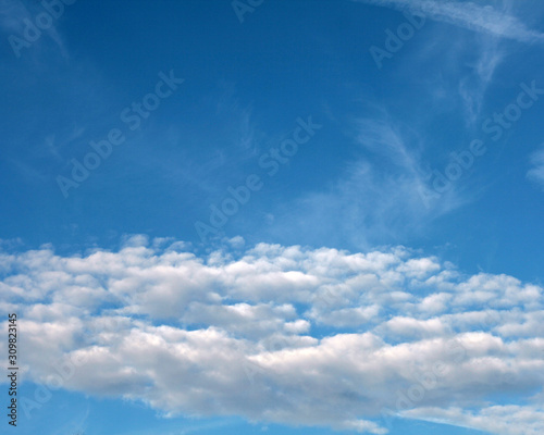 Fototapeta Naklejka Na Ścianę i Meble -   blue sky and white clouds