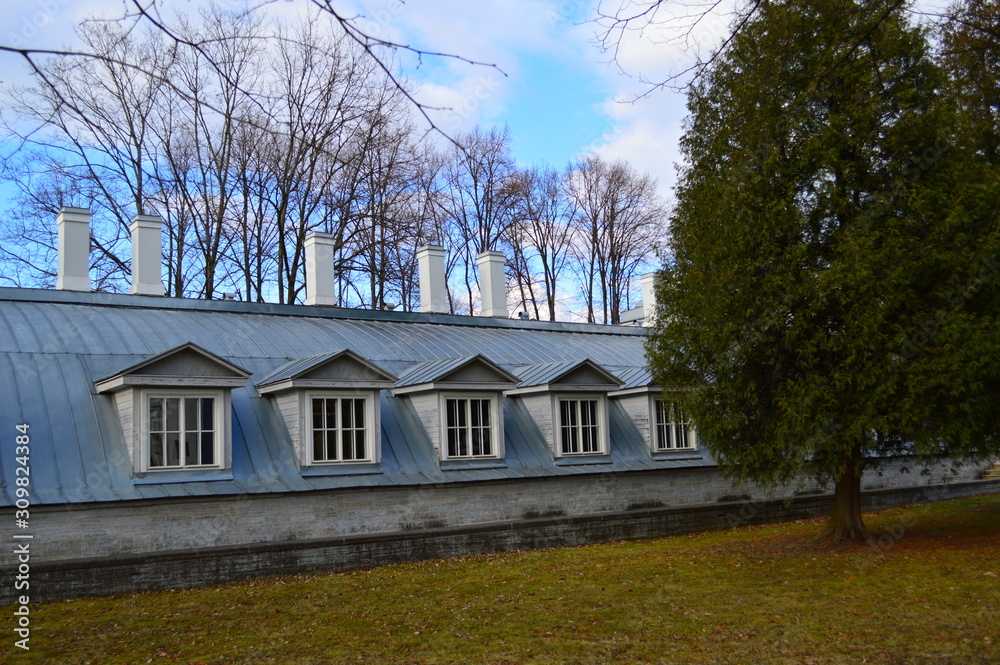 old house in park old house in park