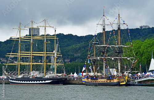 Rouen, France - june 10 2019 : the Armada de Rouen photo