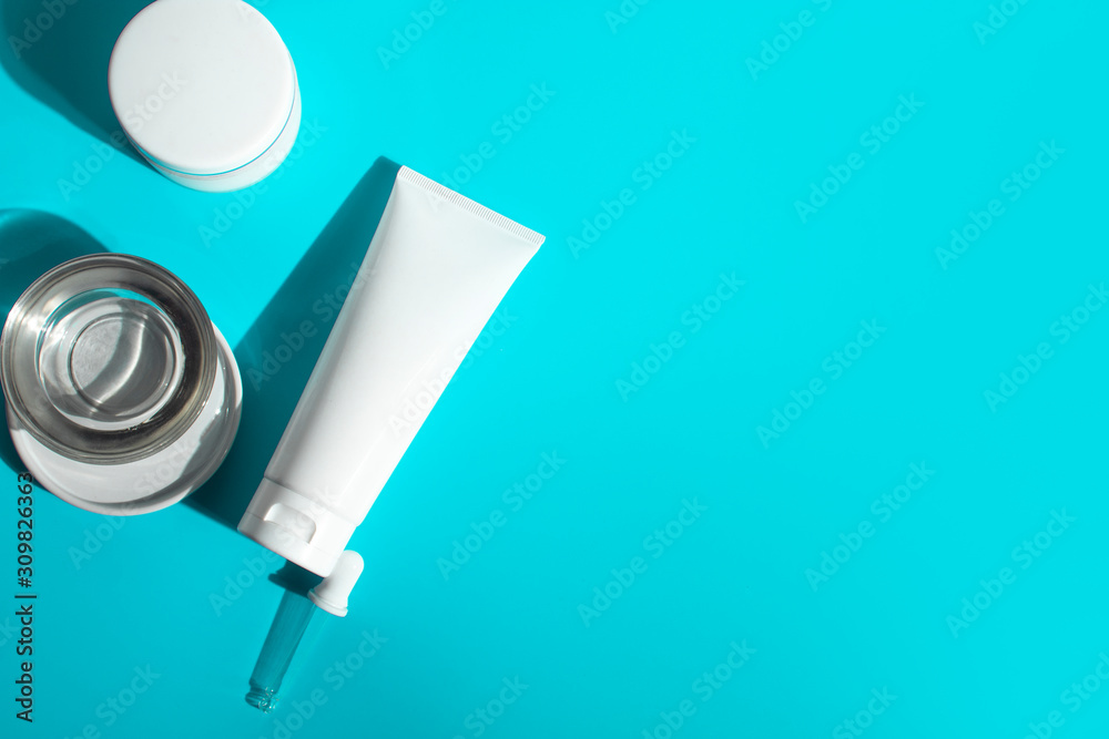beauty spa medical skincare and cosmetic lotion cream serum oil mockup bottle packaging on white decor background, collagen healthcare medicine concept beauty spa medical skincare and cosmetic lotion cream serum oil mockup bottle packaging on white decor background, collagen healthcare medicine concept
