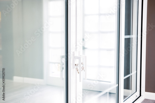 Modern pvc doors.