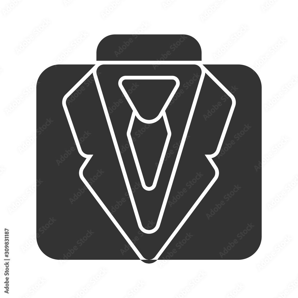 Icon suit in glyph style. vector illustration and editable stroke. Isolated on white background. Icon suit in glyph style. vector illustration and editable stroke. Isolated on white background.