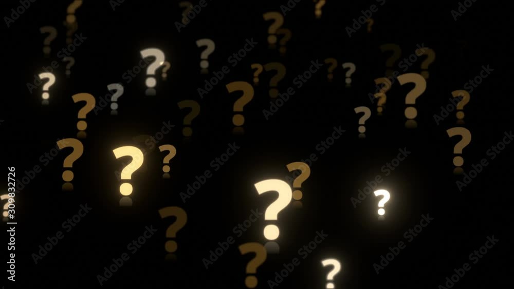 question marks