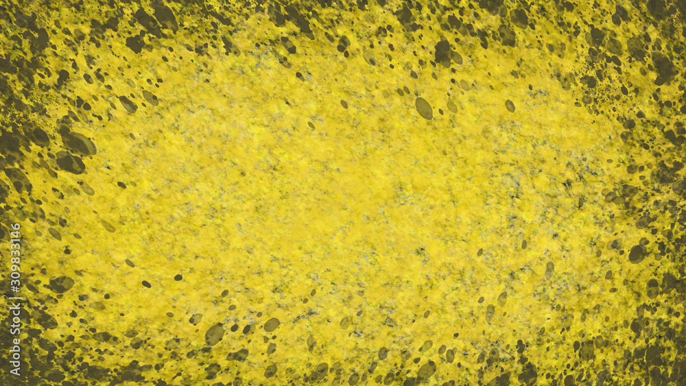 Hintergrund stilvoll goldschwarz marmoriert, Farbspritzer in der Mitte hell und am Rand dunkel werdend, zeitlos elegant luxuriöses Design Hintergrund stilvoll goldschwarz marmoriert, Farbspritzer in der Mitte hell und am Rand dunkel werdend, zeitlos elegant luxuriöses Design