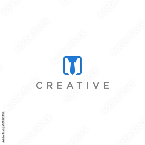 tie logo simple premium