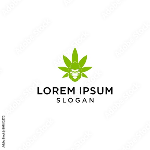 leaf lotous logo premium