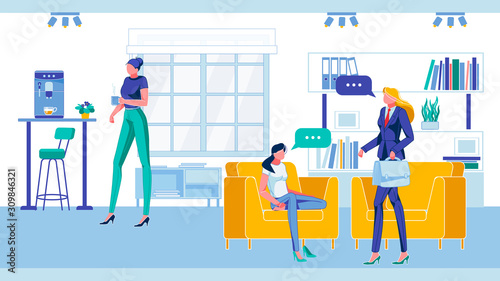 Company Staff and Employees Working Relationships.