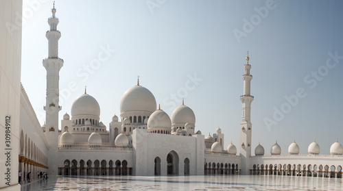 Weiße Moschee Abu Dhabi