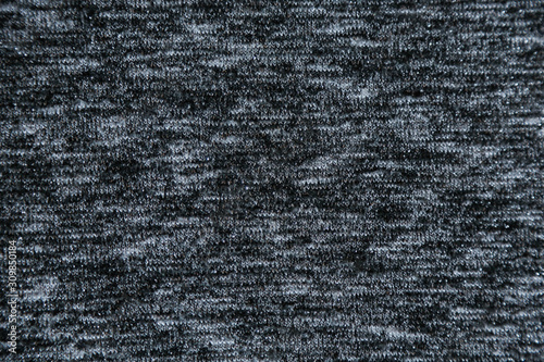  Grey cotton fabric background. Close up gray fabric texture background. selective focus top view