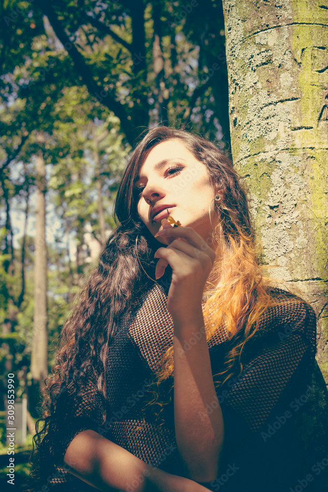 Fototapeta premium young woman